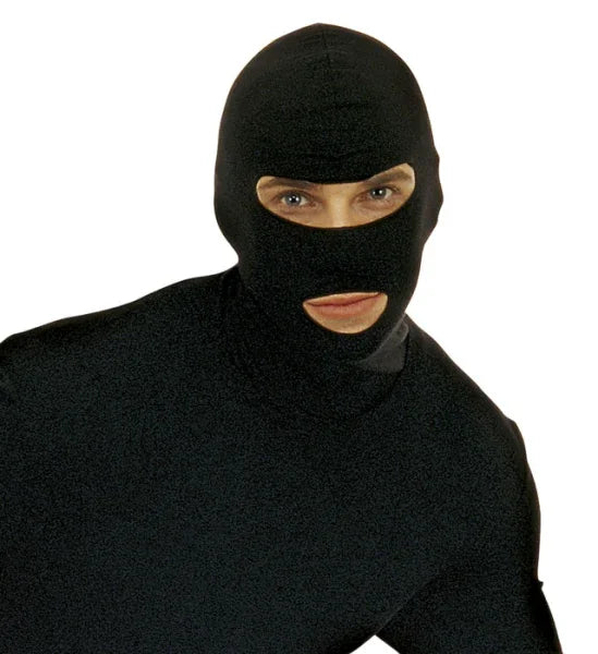Pasamontañas Negro de Ladrón COMPLEMENTOS Widmann