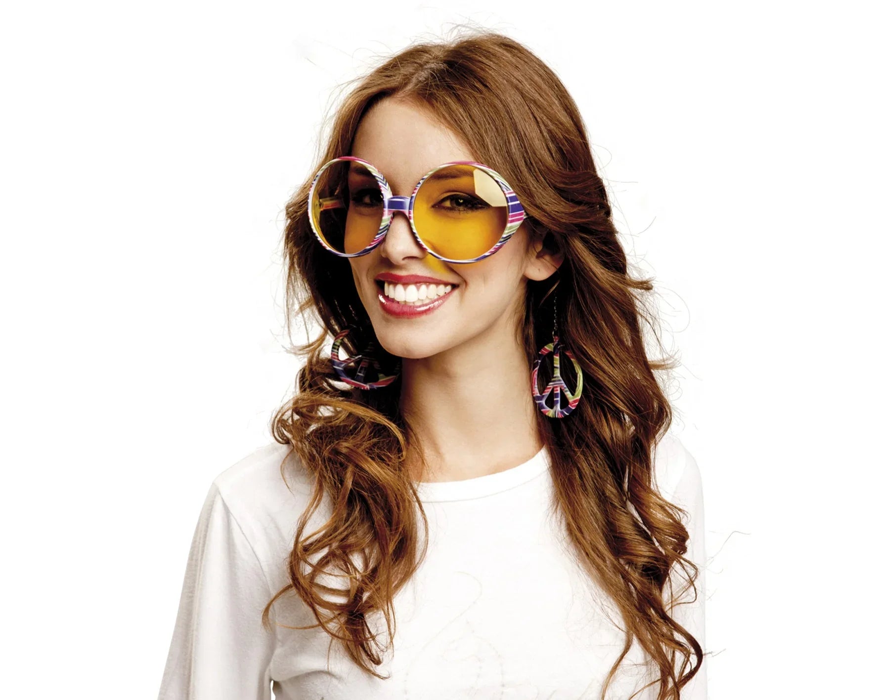 Gafas de Hippie con Pendientes COMPLEMENTOS Viving
