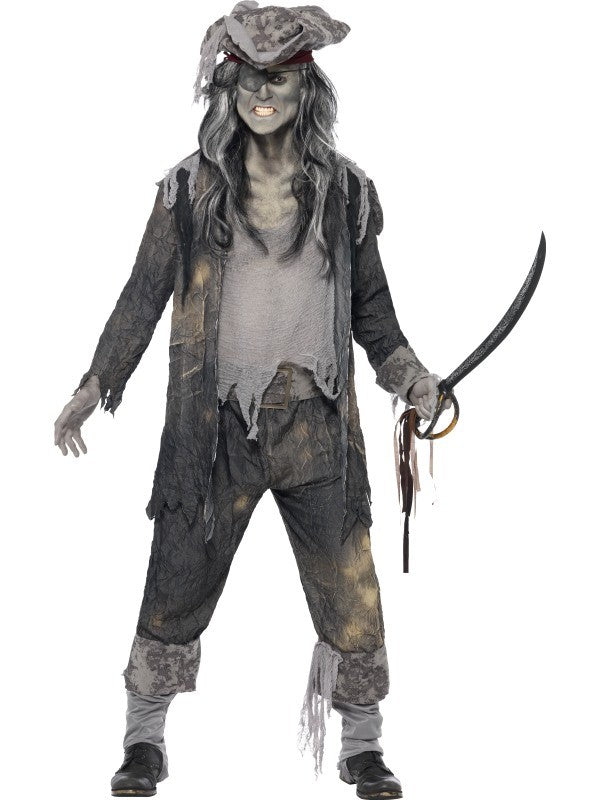 Disfraz Pirata Terror para Hombre Adultos Smiffys