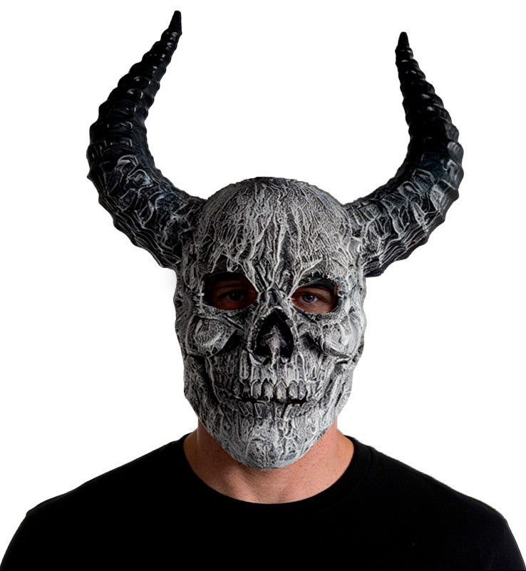 Máscara de Calavera con Cuernos