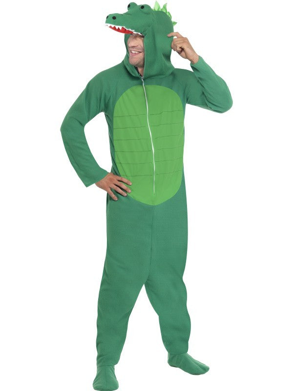 Disfraz de Cocodrilo Unisex para Adulto Cocodrilo Smiffys