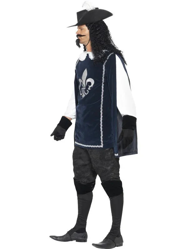 Disfraz de Mosquetero Hombre con Sombrero Mosqueteros Smiffys