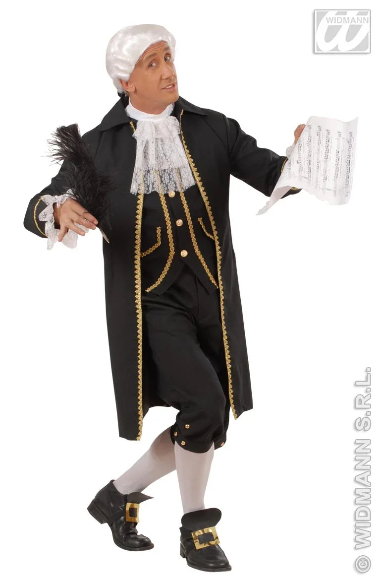 Disfraz de Compositor Adultos Widmann