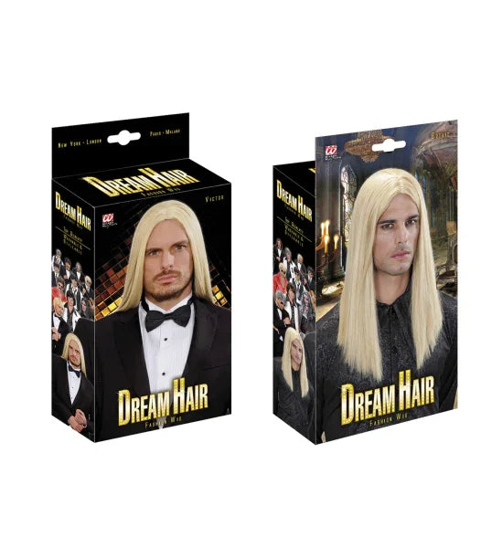 Peluca Rubia Larga para Hombre COMPLEMENTOS Widmann