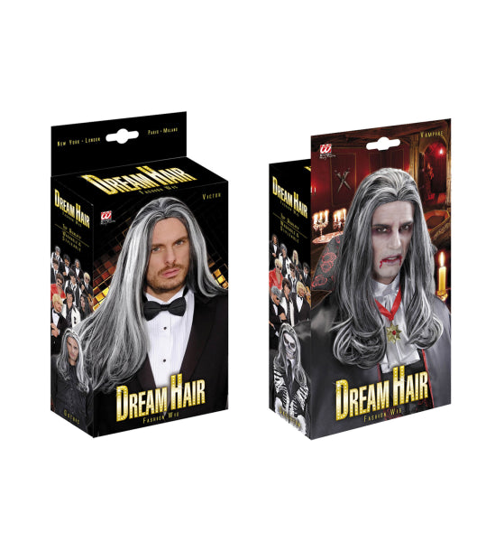 Peluca Canosa Larga Lujo COMPLEMENTOS Widmann