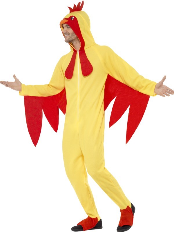 Disfraz de Pollo Amarillo Unisex para Adulto Adultos Smiffys