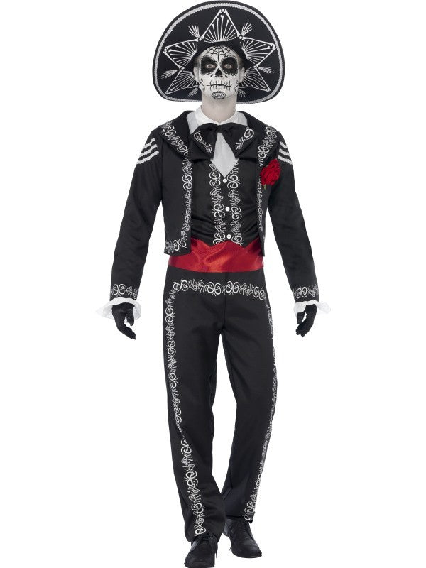 Disfraz de La Muerte Mexicana para Hombre Adultos Smiffys
