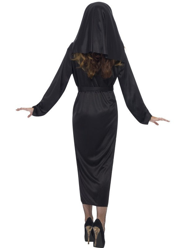 Disfraz de Monja con Cofia para Mujer Monjas Smiffys