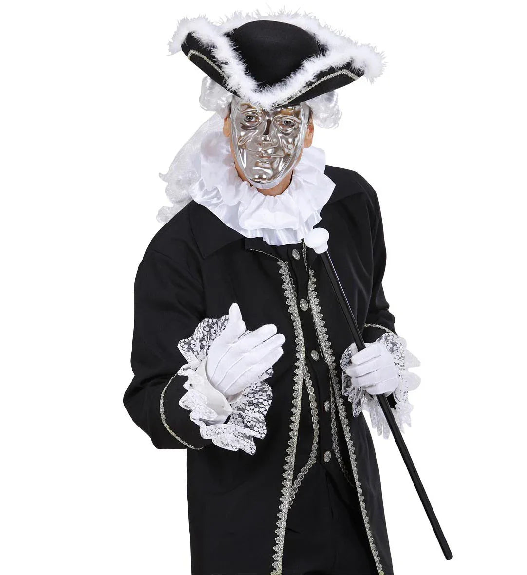 Mascara Plateada Máscaras y Caretas Widmann