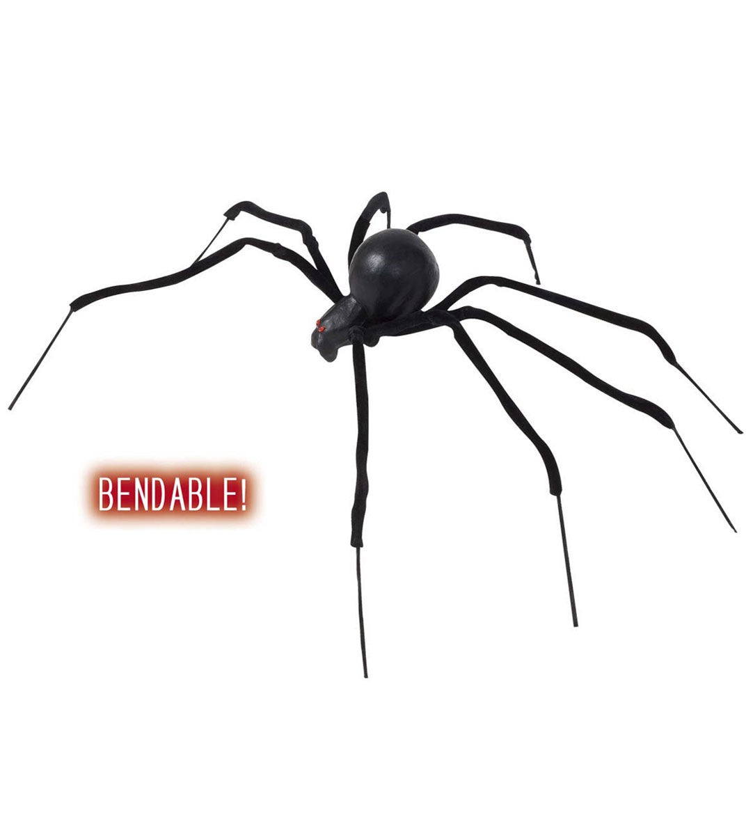 Araña Viuda Negra Moldeable Halloween Widmann