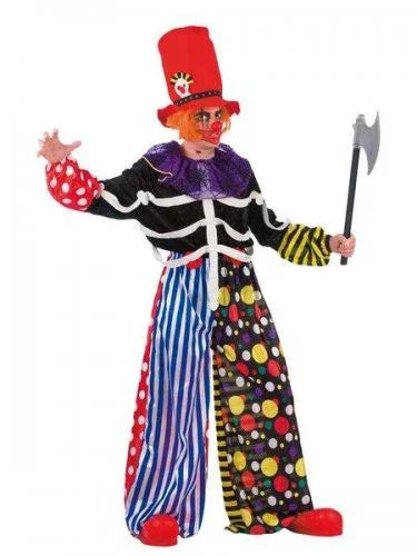 Disfraz de Payaso de Terror para Hombre Payasos, Bufones y Arlequines Limit Sport