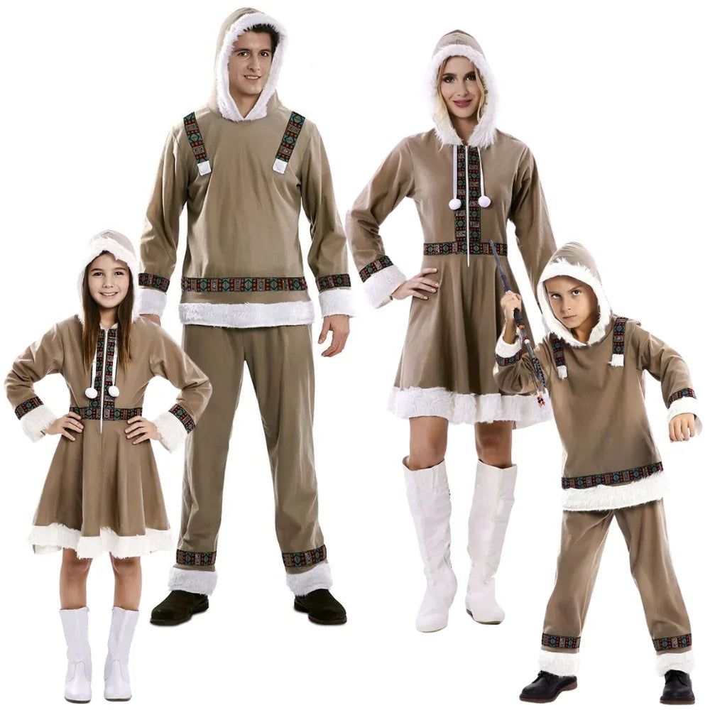 Disfraces para Grupo de Esquimales Siberianos Esquimal Disfraces Simon