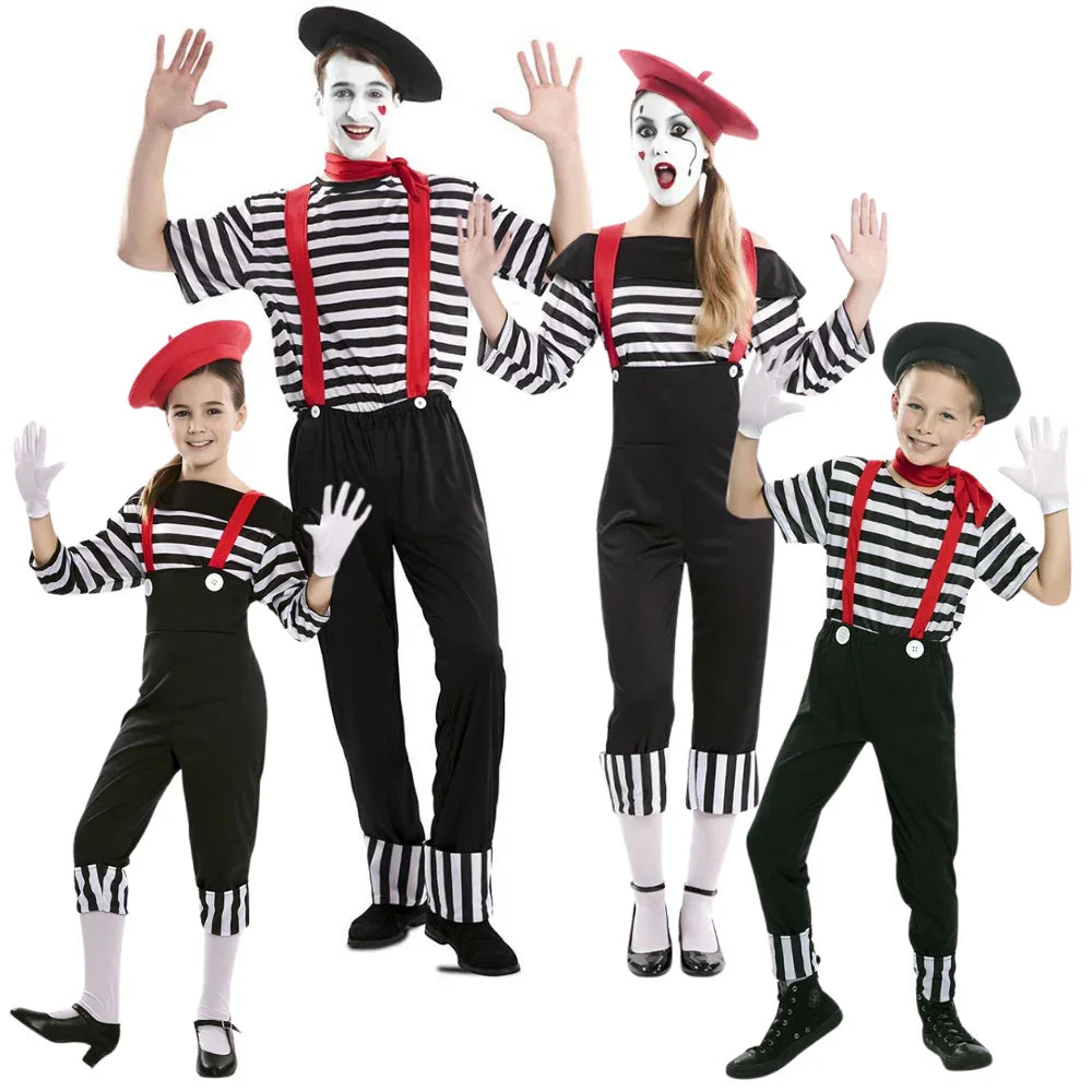 Disfraces para Grupo de Mimos Divertidos Mimo Disfraces Simon