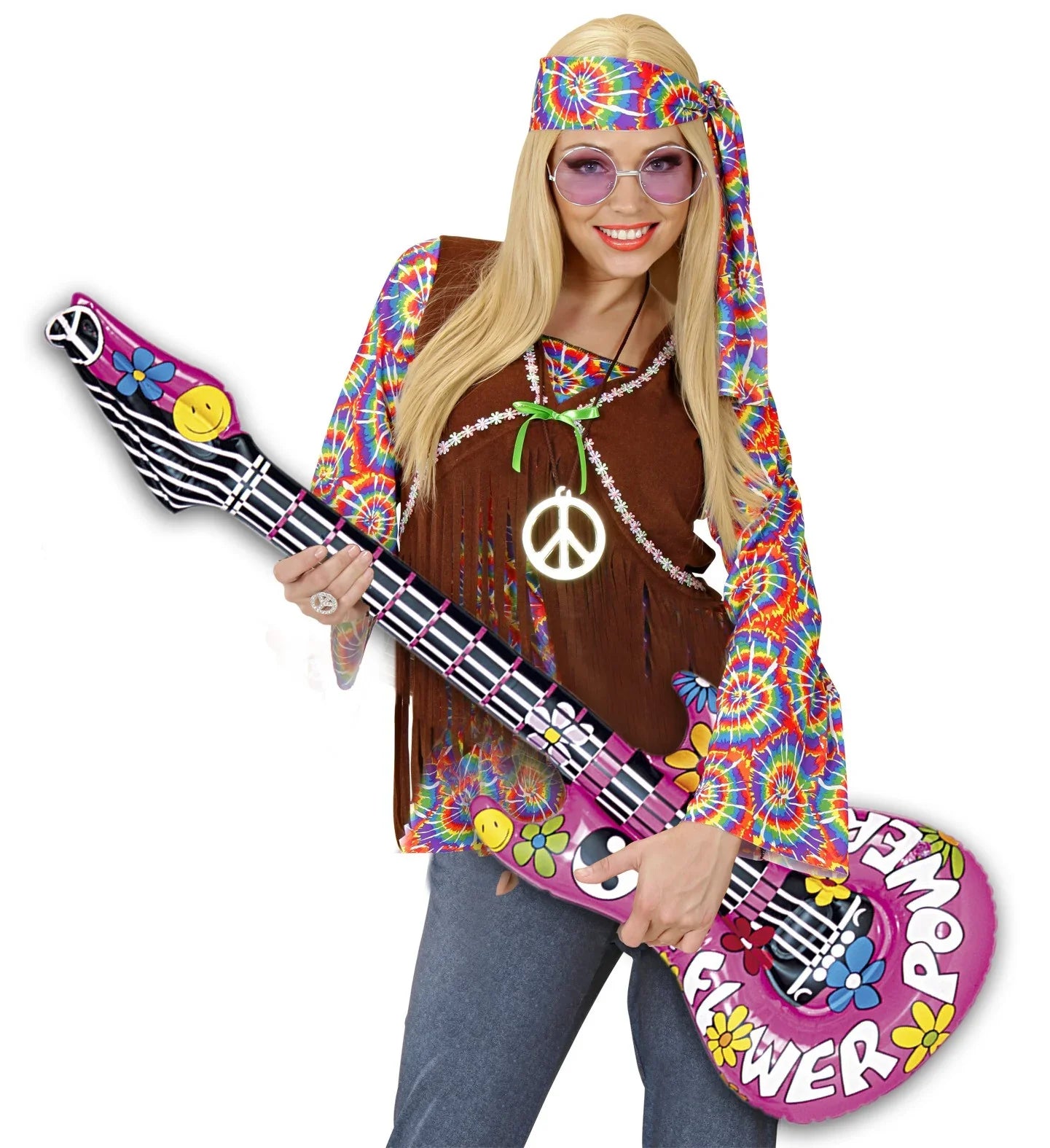 Guitarra Hinchable para Hippies COMPLEMENTOS Widmann