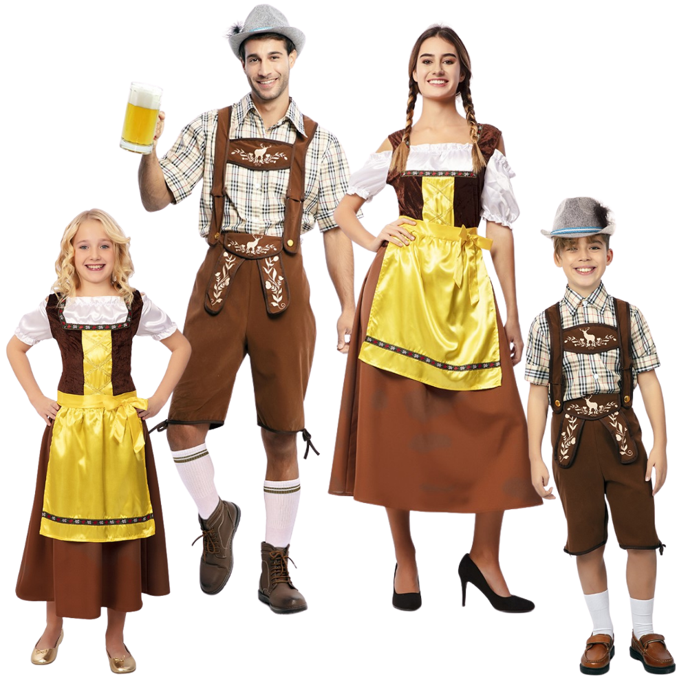 Disfraces para Grupo de Tirolés y Bávara