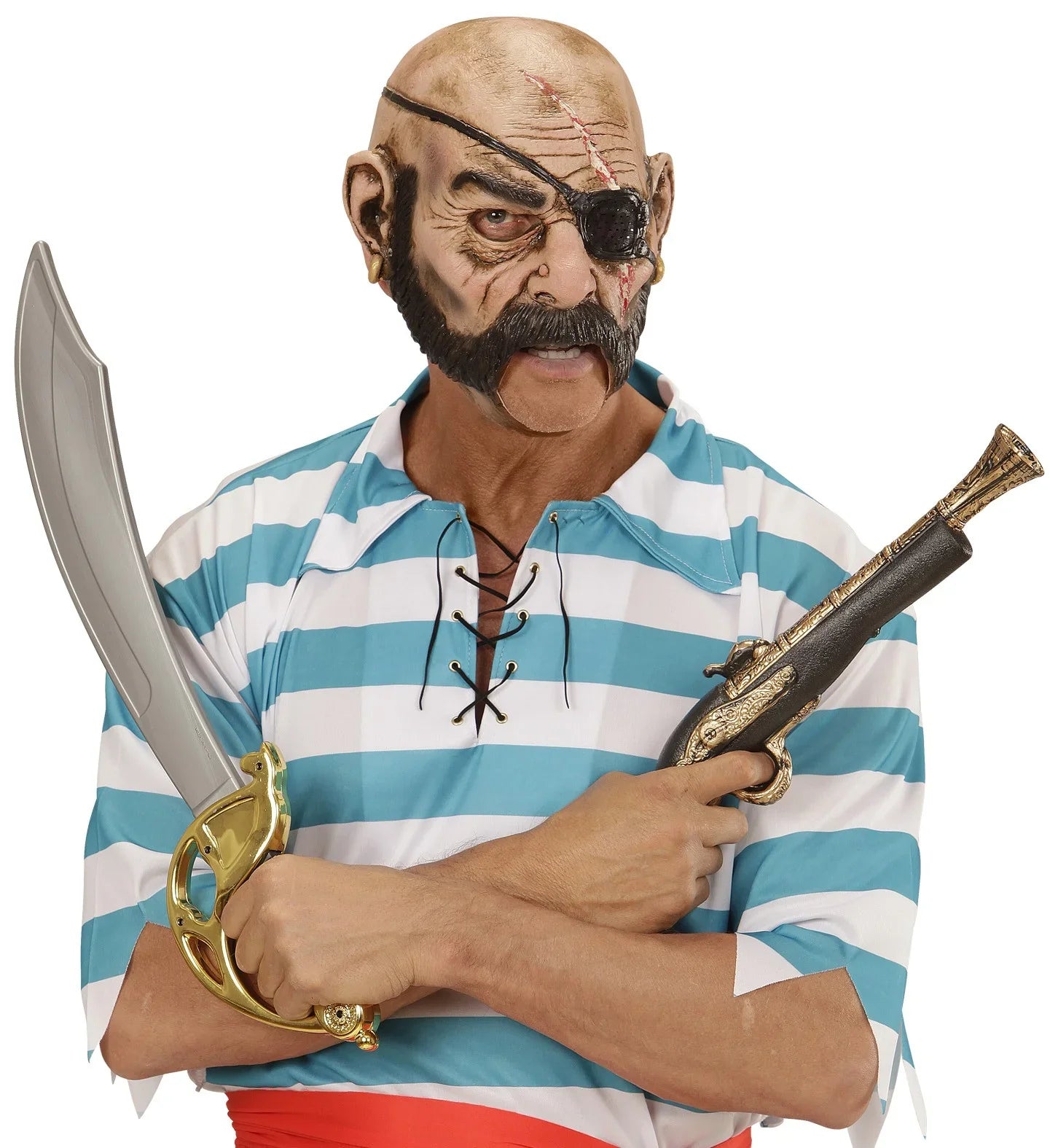 Máscara de Pirata con parche Máscaras y Caretas Widmann