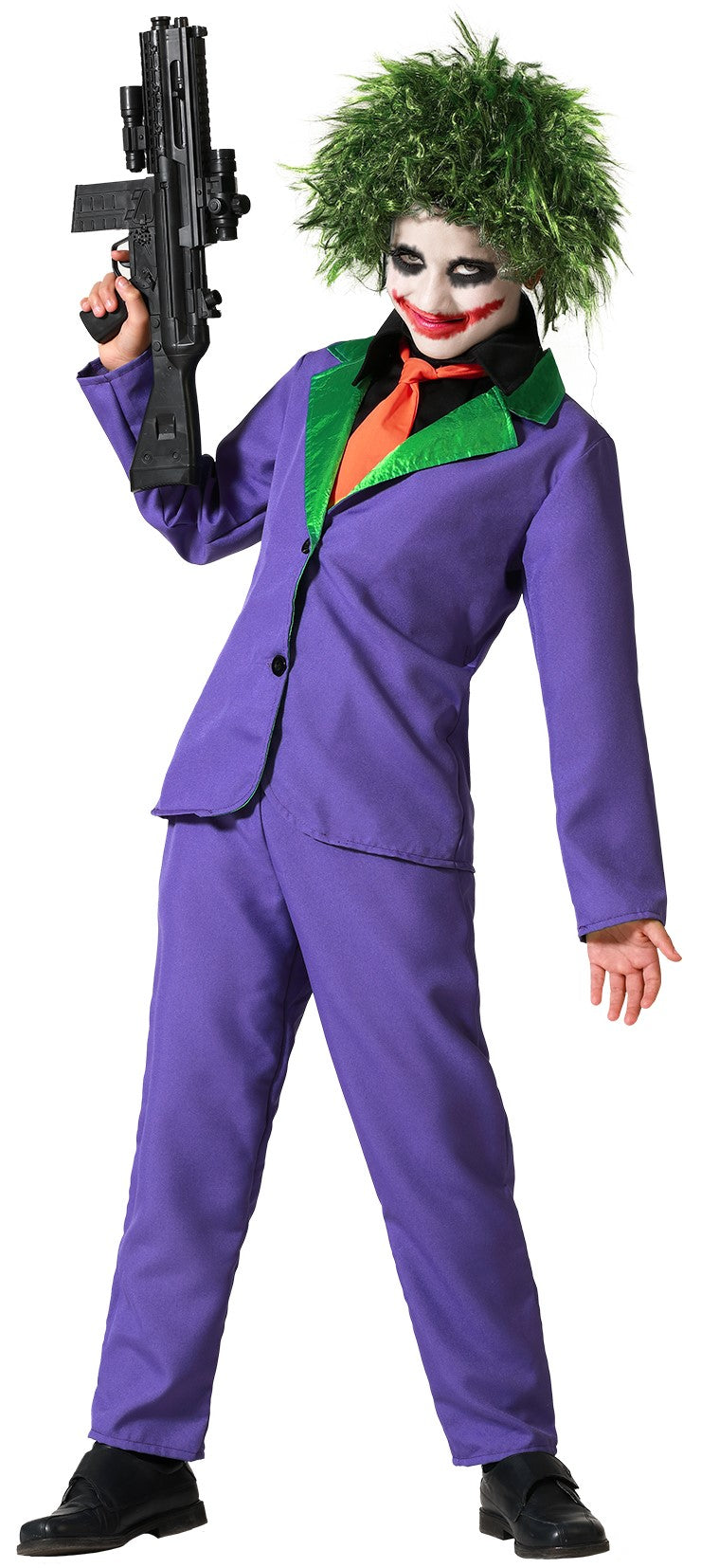 Disfraces para Grupo de Joker Morado y Harley Roja Superhéroe Disfraces Simon