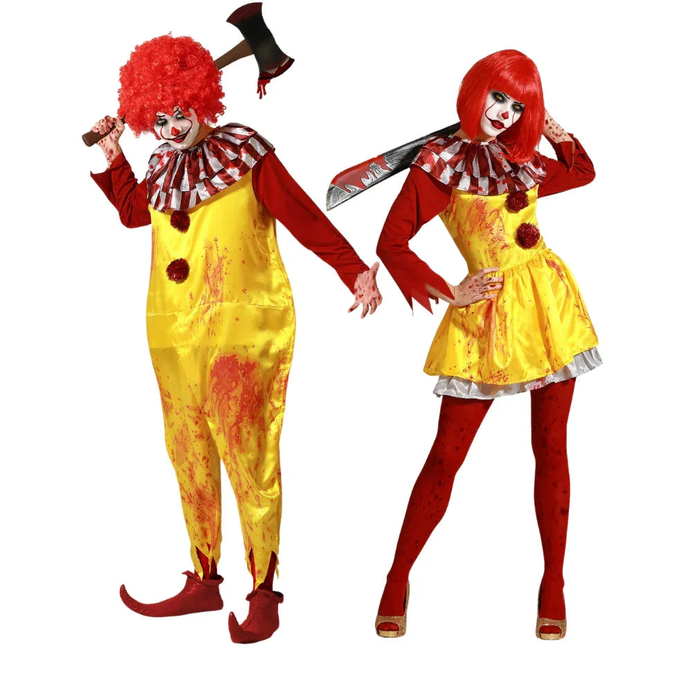Disfraces en Pareja de Payasos Asesinos Payasos Asesinos Disfraces Simon