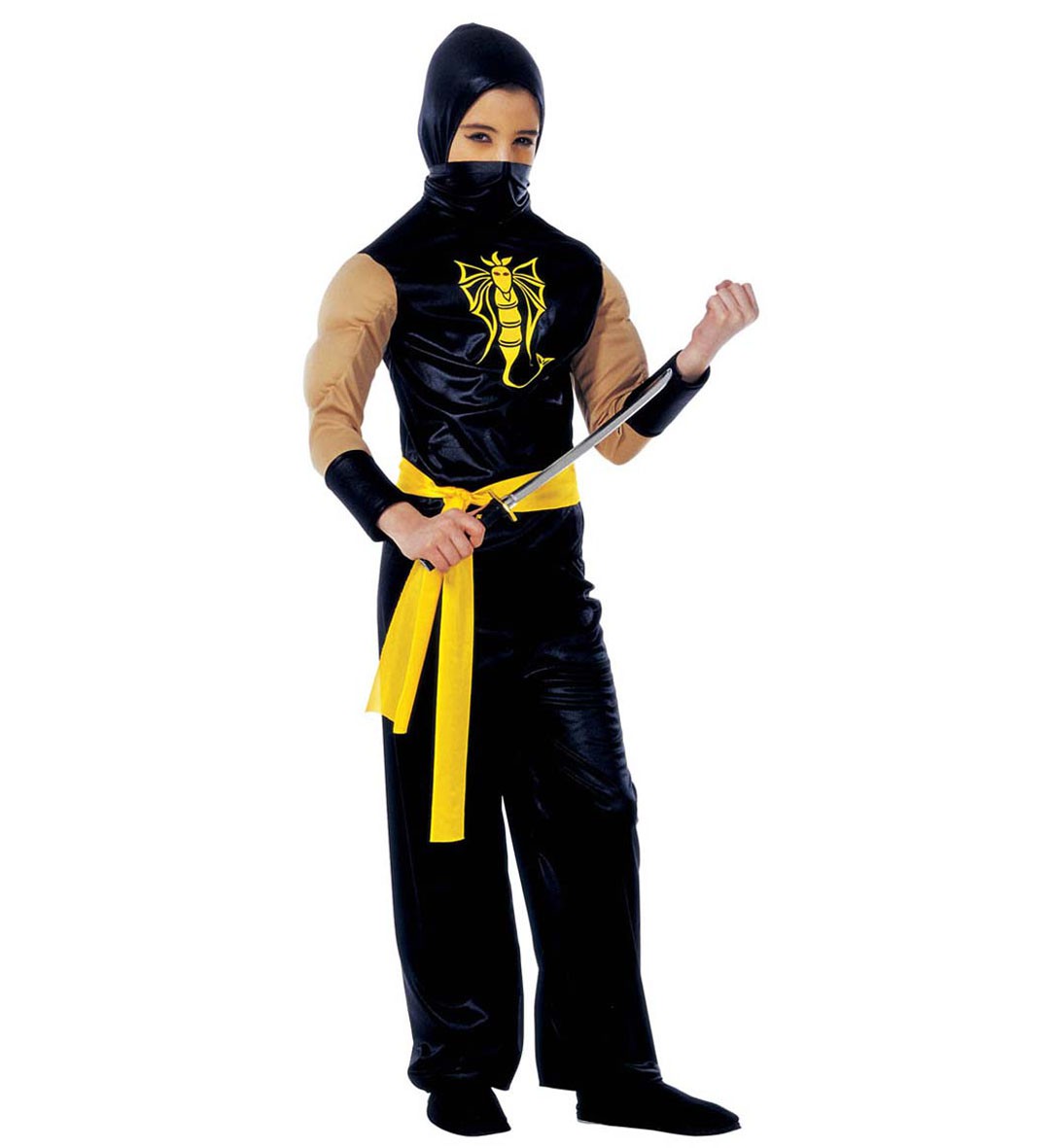 Disfraz de Ninja con Músculos para Niño INFANTILES Widmann