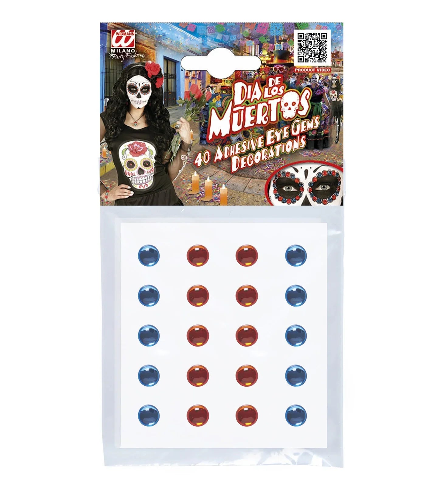 Gemas maquillaje Ambar y Azul Maquillajes y Pinturas Widmann