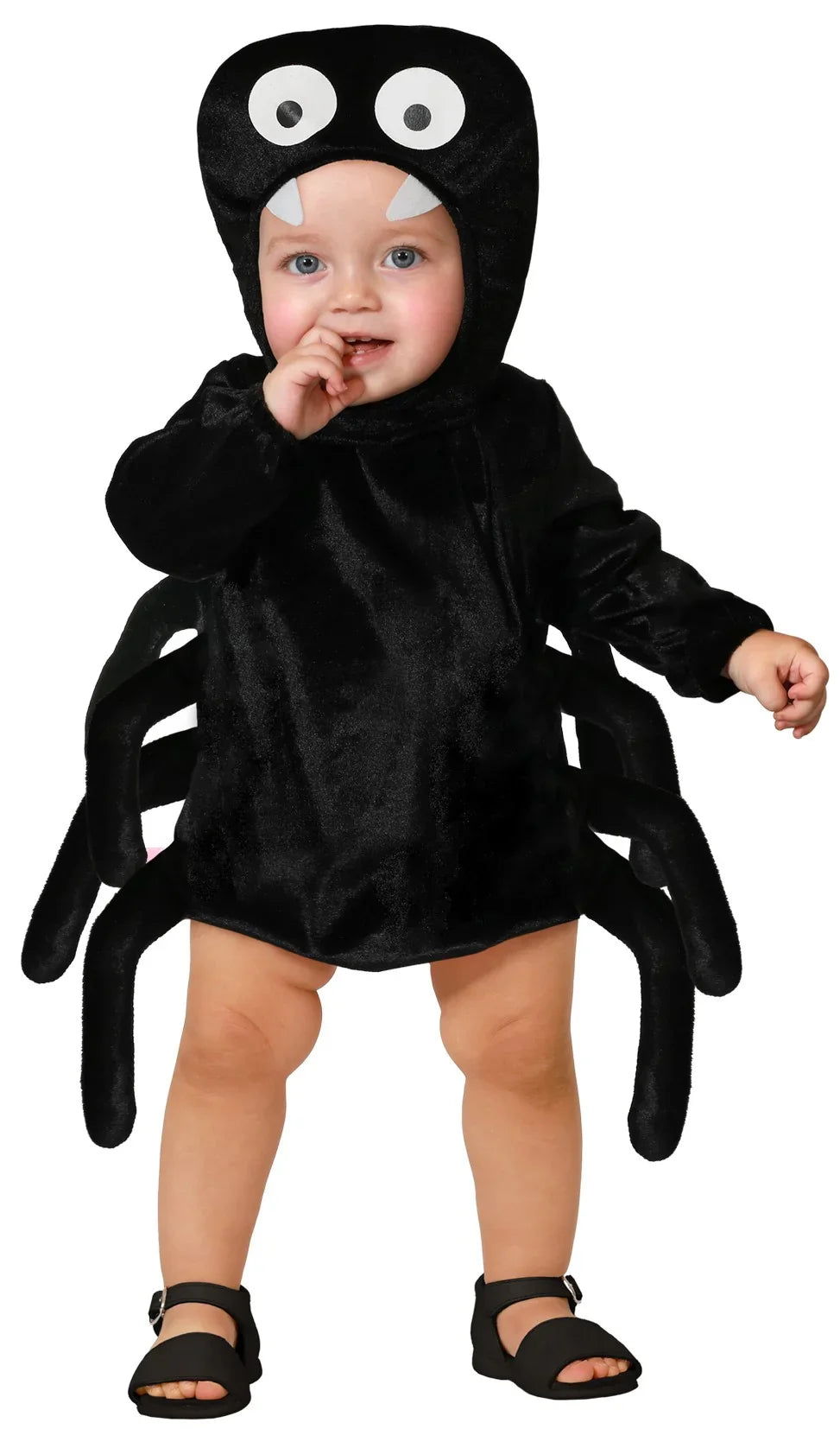 Disfraz de Araña Negra para Bebé Halloween Infantiles Atosa