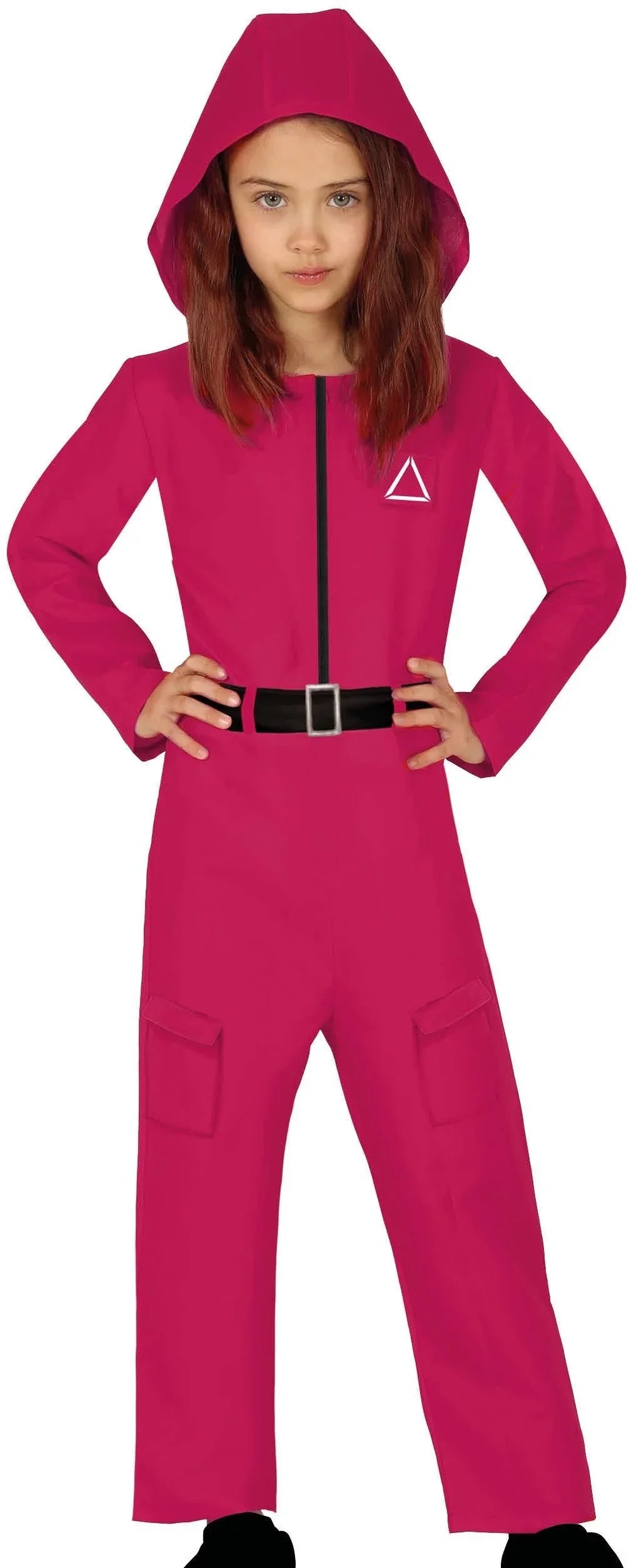 Disfraz Mono Rojo de El Juego del Calamar Infantil El Juego del Calamar Guirca