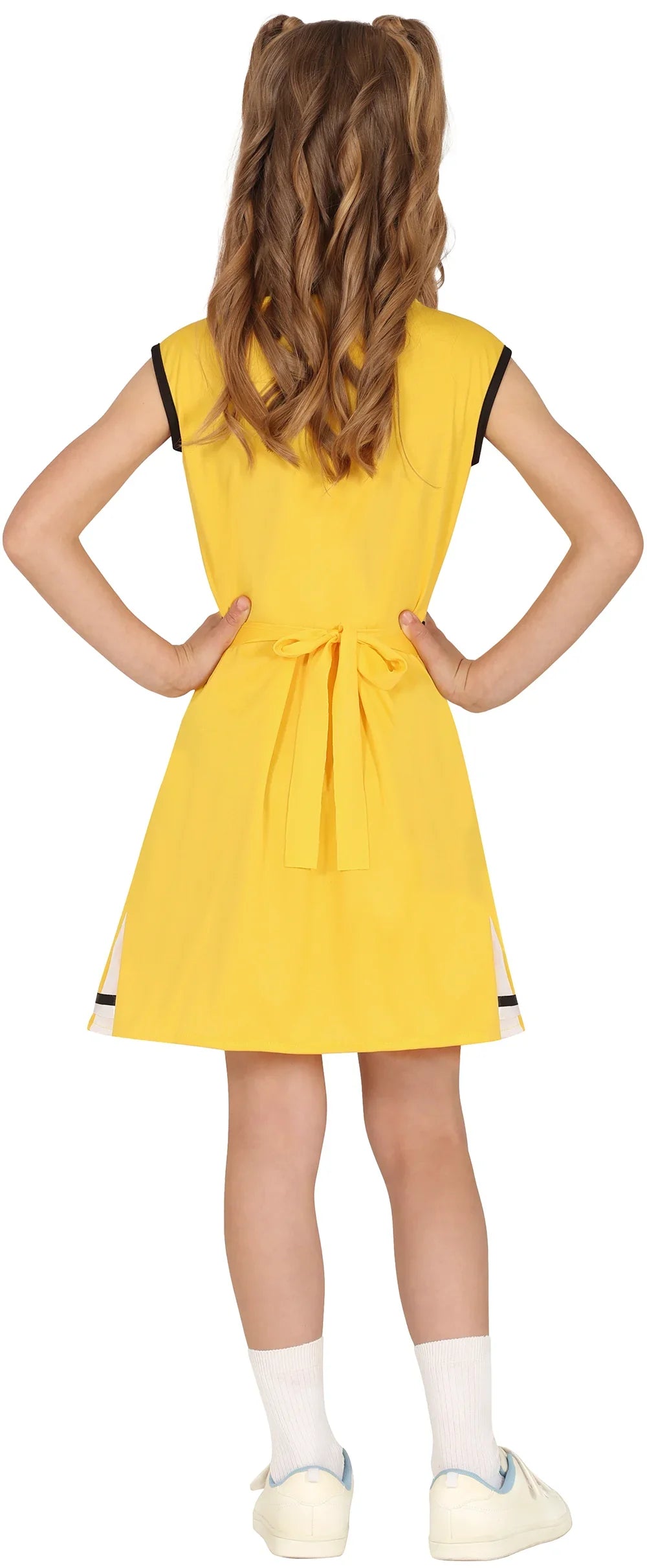 Disfraz de Animadora Cheerleader Amarilla para Niña Animadoras Guirca