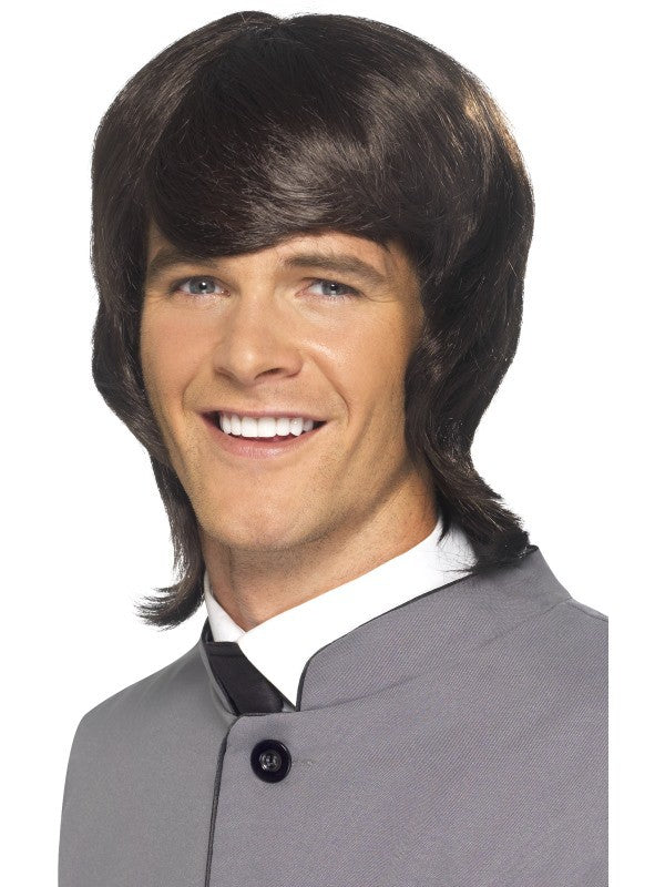 Peluca Castaña The Beatles para Hombre Pelucas Smiffys