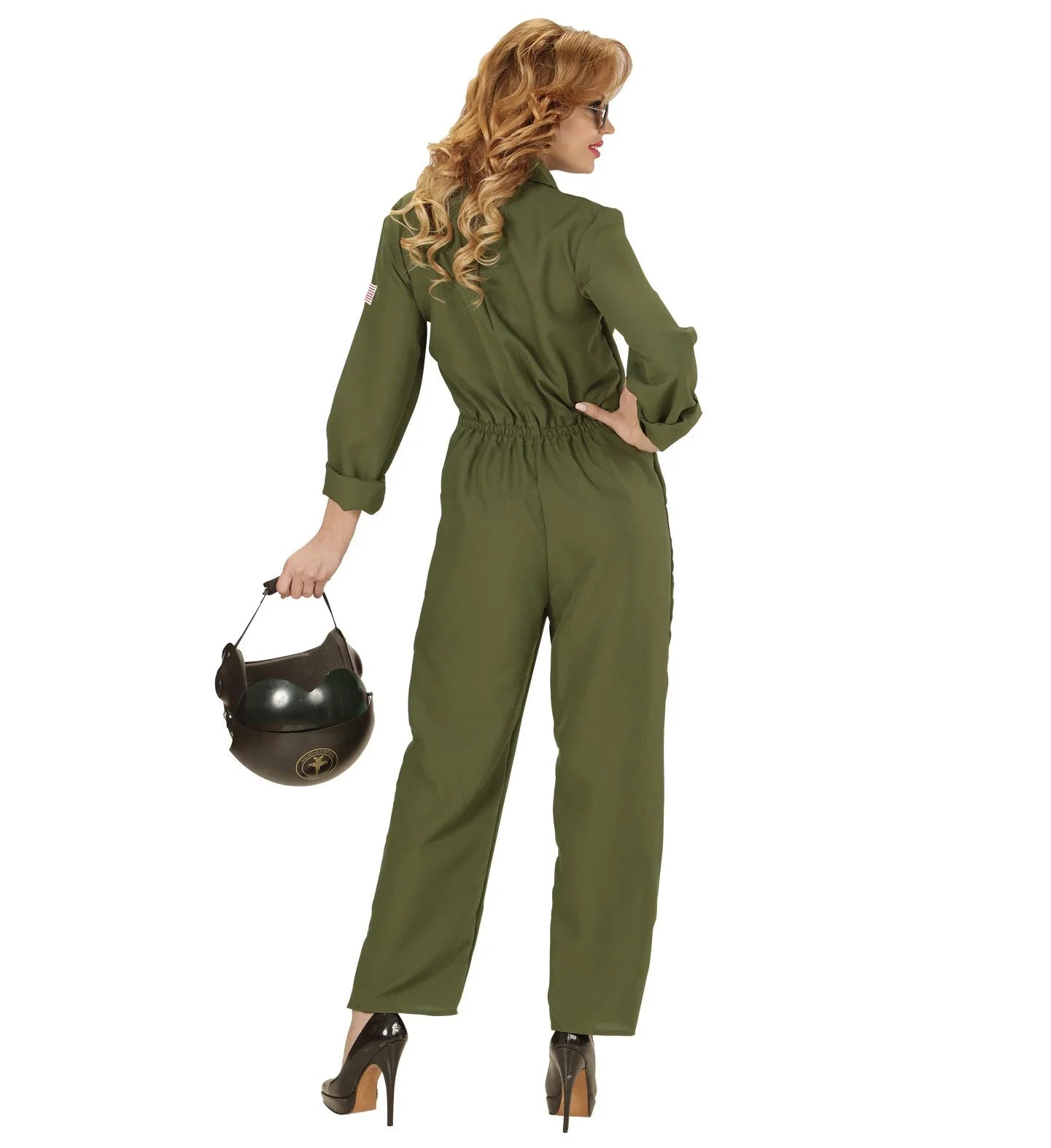 Disfraz de Piloto Aviación Mujer Militares y Soldados Widmann