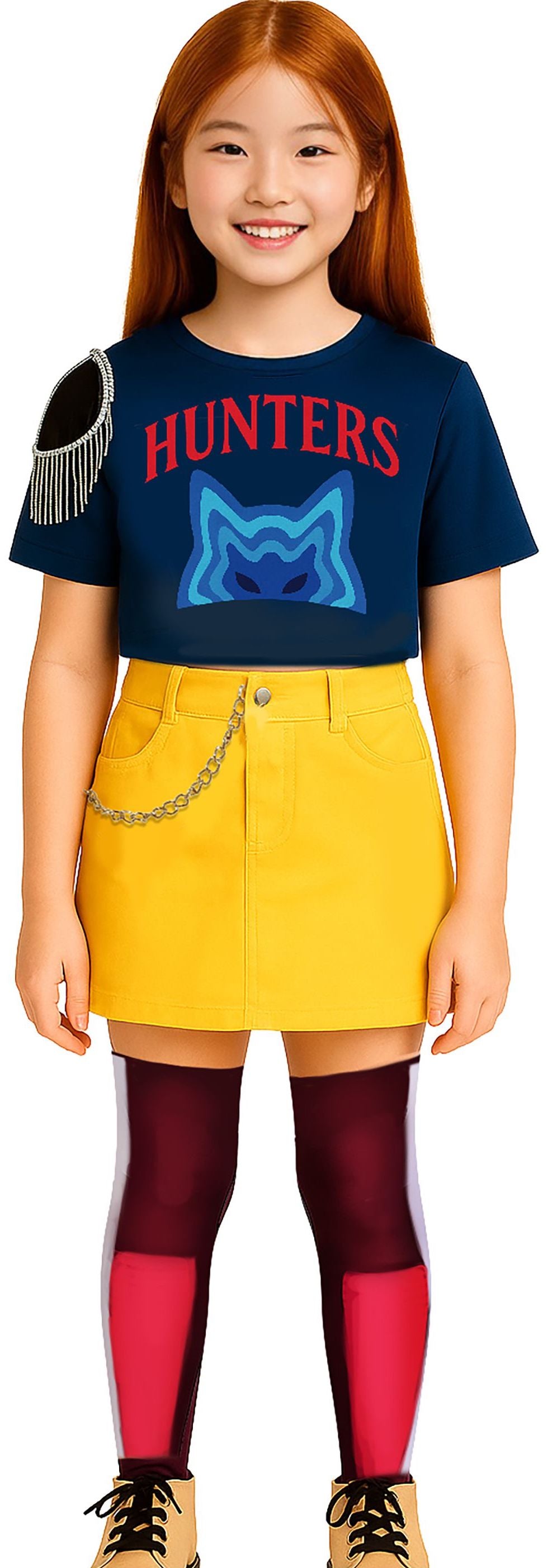 Disfraz de Mira Calcetines K-pop para Niña