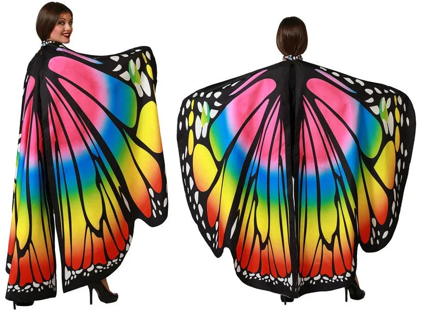 Alas Grandes de Mariposa Multicolor para Adulto Mariposa Atosa