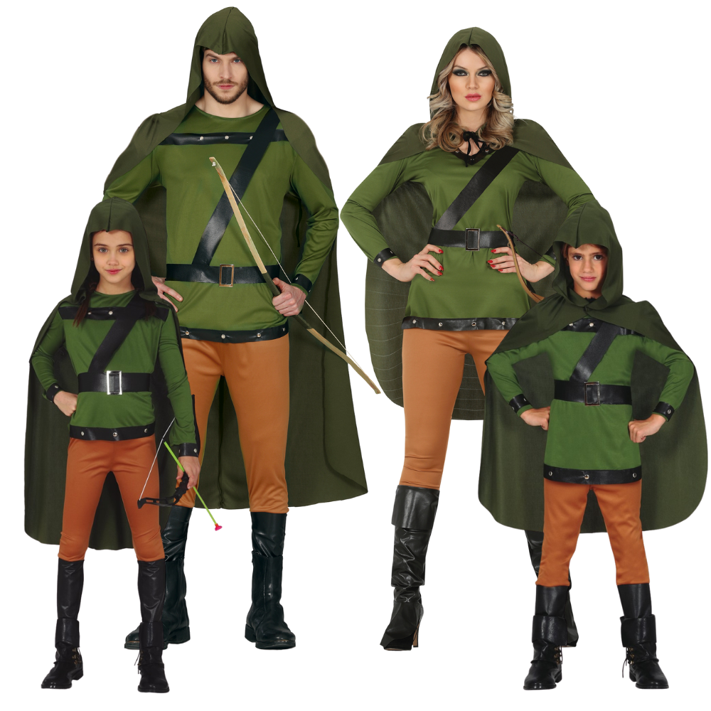 Disfraces para Grupo de Arquero Forajido