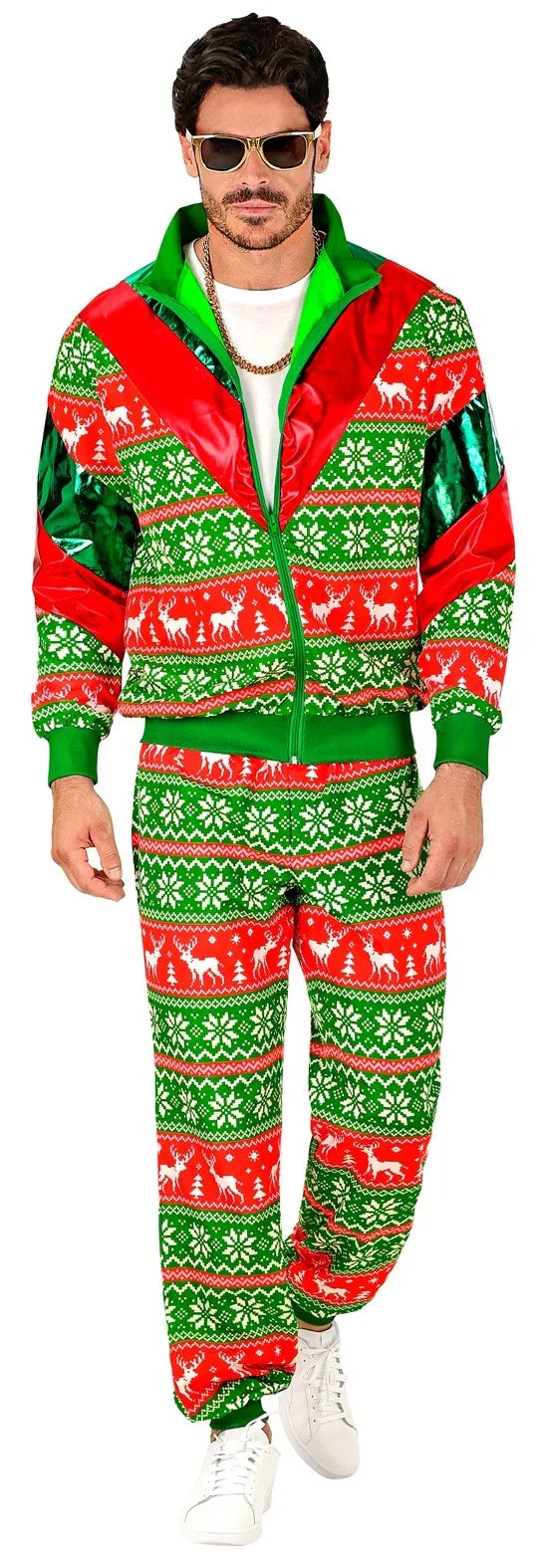 Disfraces en Pareja de Chándal con Estampado Navideño Navidad Disfraces Simon