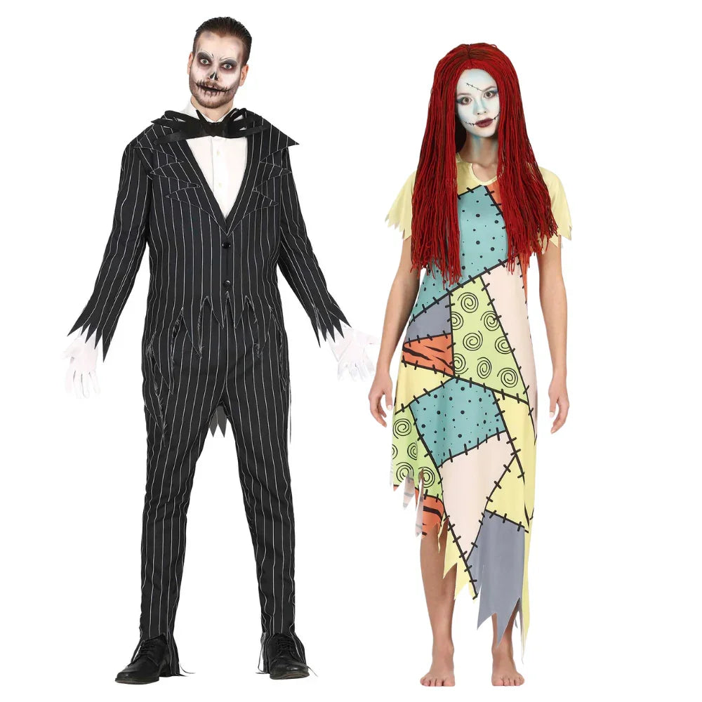 Disfraces en Pareja de Pesadilla Antes de Navidad Pesadilla Antes de Navidad Disfraces Simon