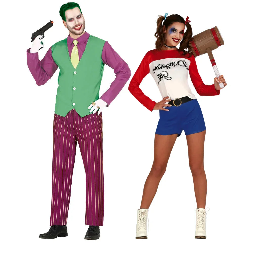 Disfraces en Pareja de Supervillanos Superhéroes Disfraces Simon