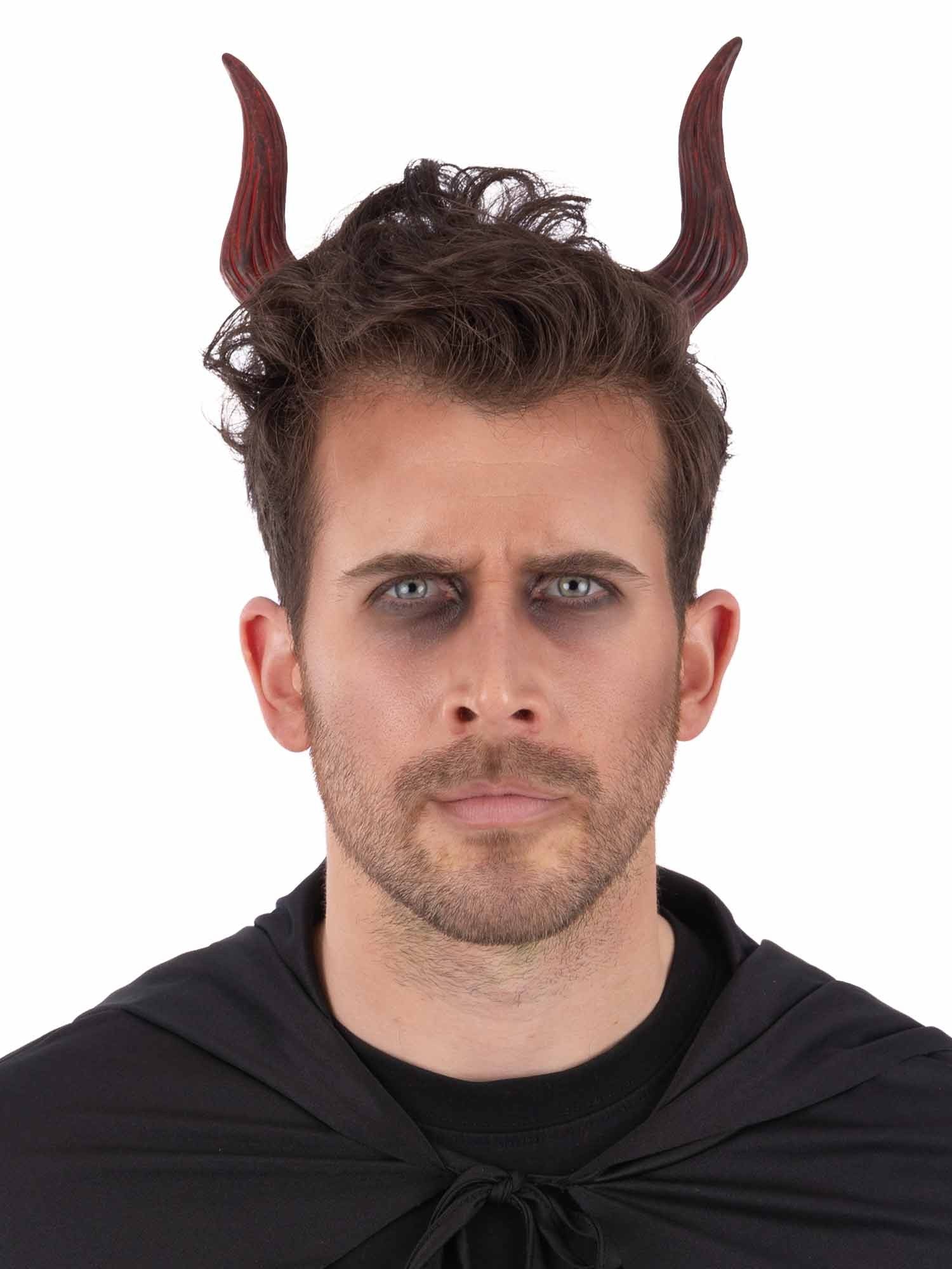 Diadema con Cuernos de Diablo Cuernos de Diablo y Demonio Smiffys