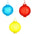 Farolillo con Luz LED Decoración Widmann Amarillo