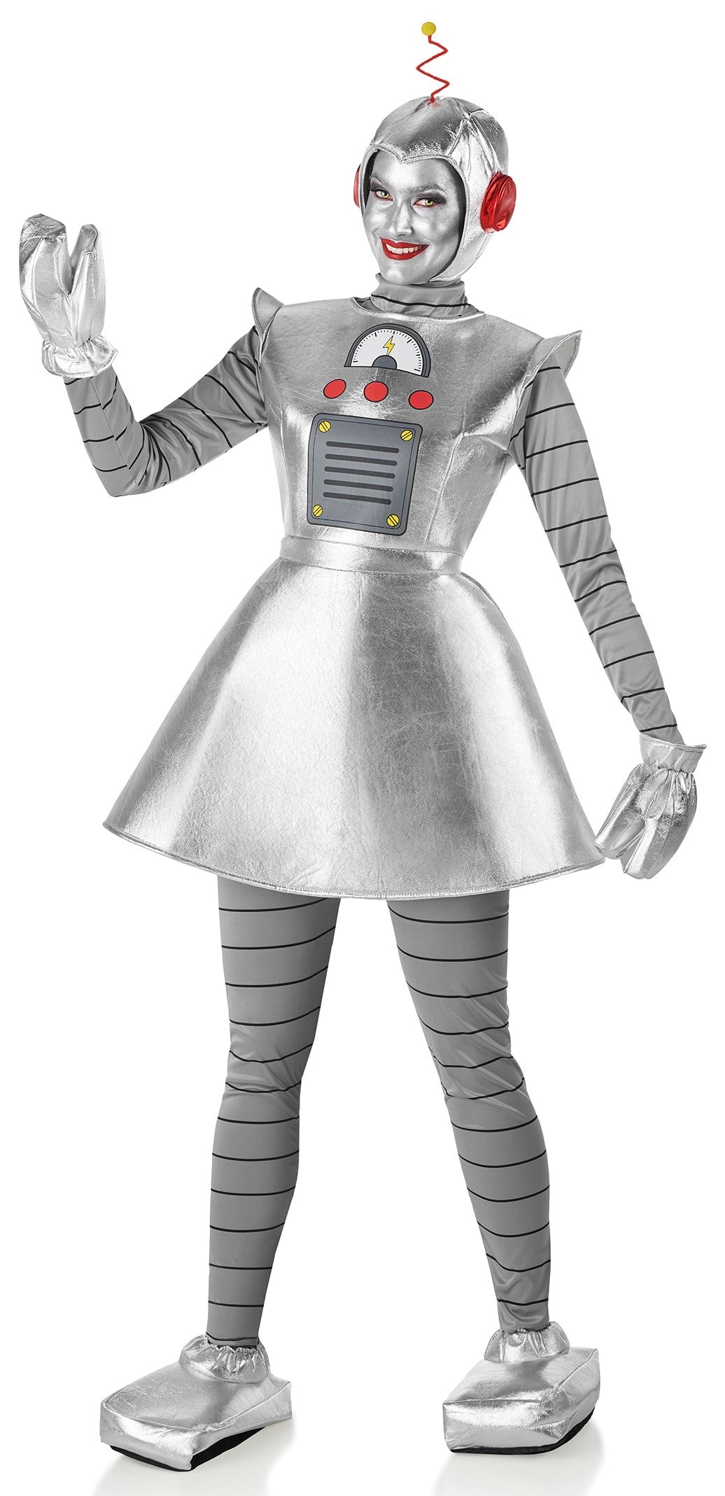Disfraces en Pareja de Robot Androide Robot Disfraces Simon
