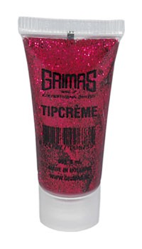 Purpurina en Gel Profesional Maquillajes y Pinturas Grimas Rojo