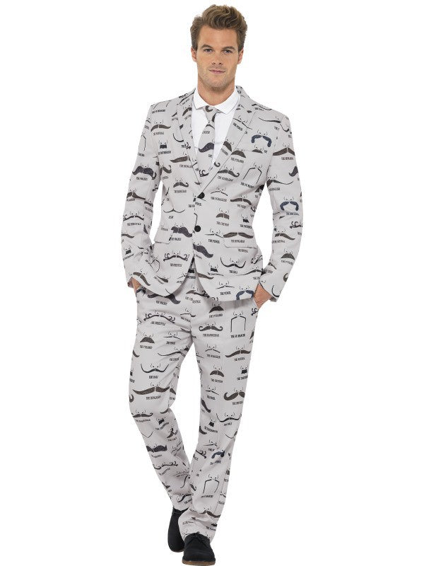 Traje de Bigotes Moustache para Hombre Trajes Originales Smiffys