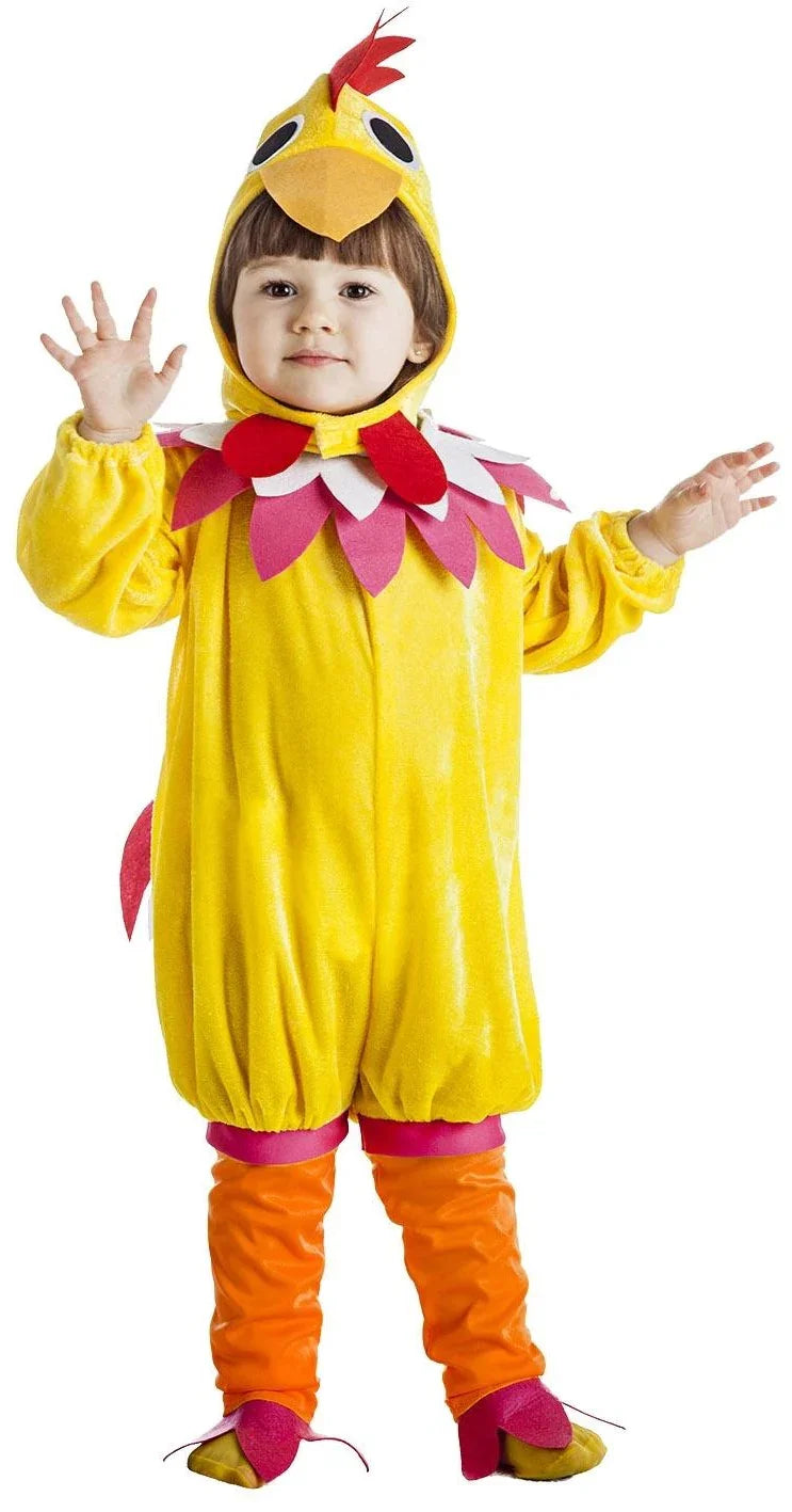 Disfraces para Grupo de Gallo y Gallina Coloridos Pollo y Gallina Disfraces Simon