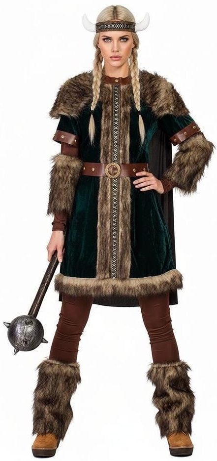 Disfraz de Guerrera Vikinga para Mujer