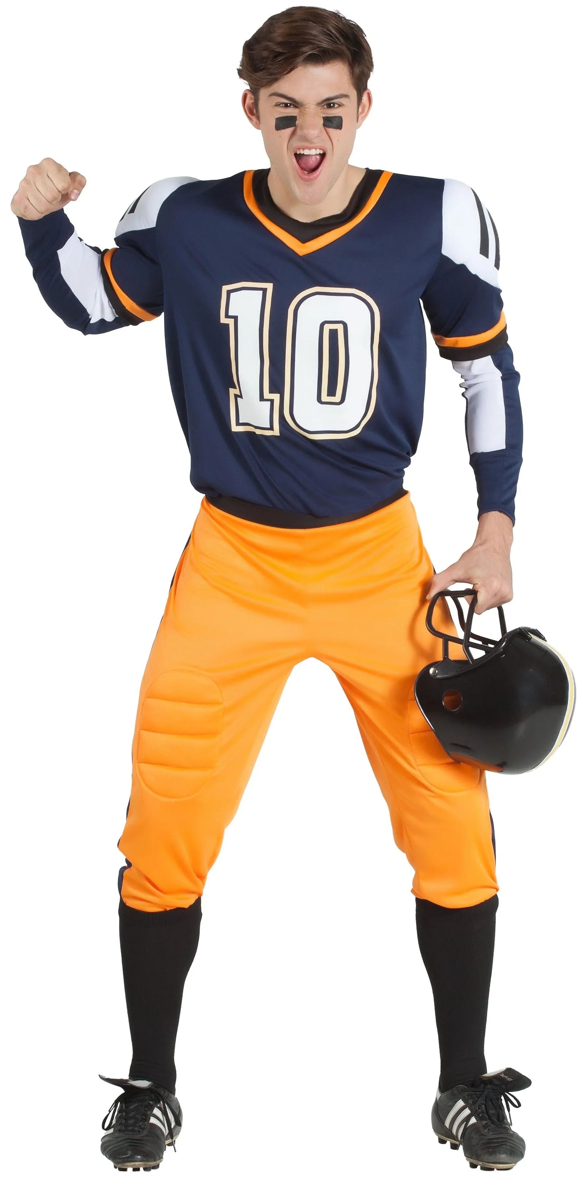 Disfraces en Pareja de Jugador de Rugby y Animadora Azul Deportes y Animadoras Disfraces Simon