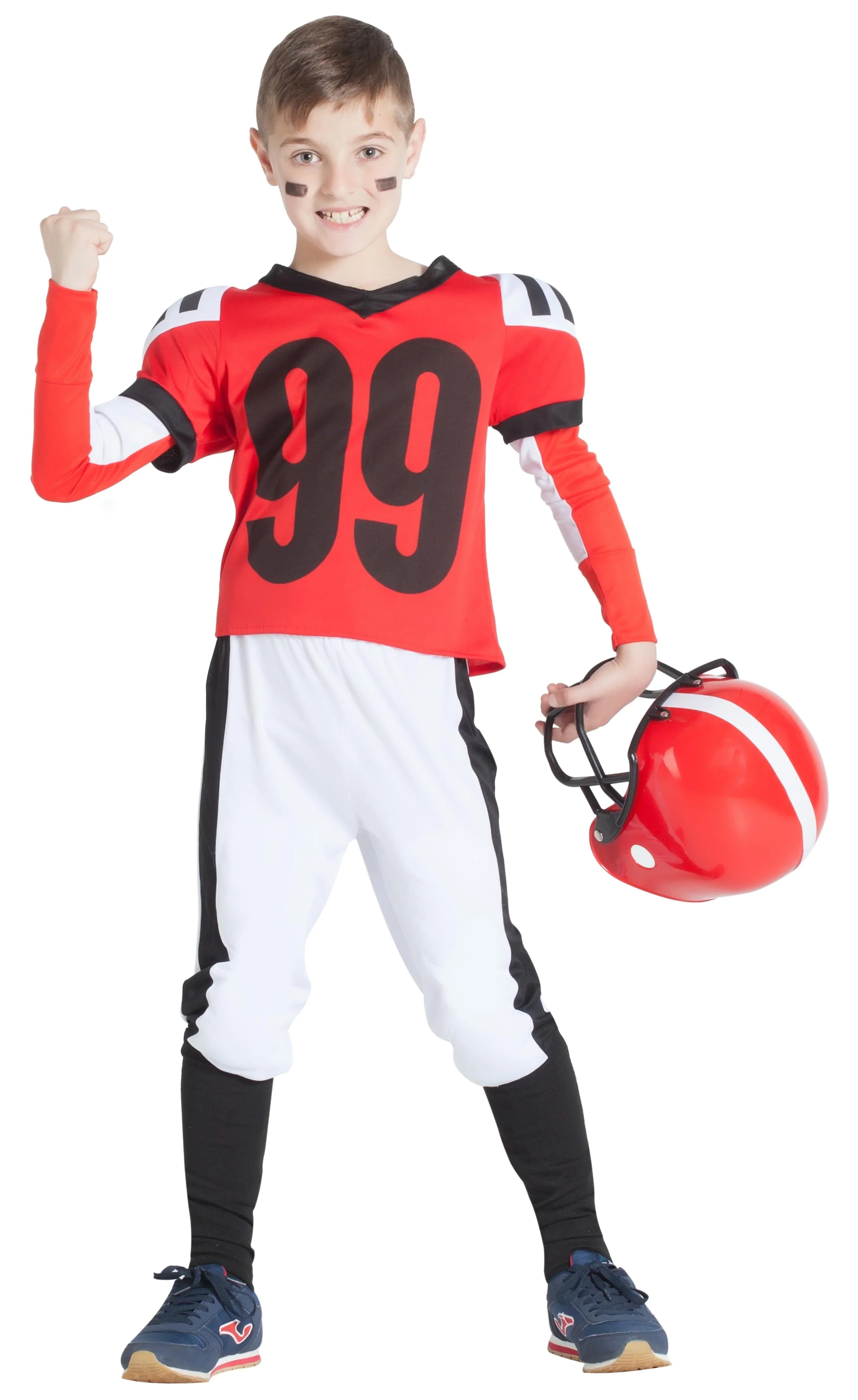 Disfraces para Grupo de Jugadores de Fútbol Americano Rojos Jugadores de Rugby Disfraces Simon