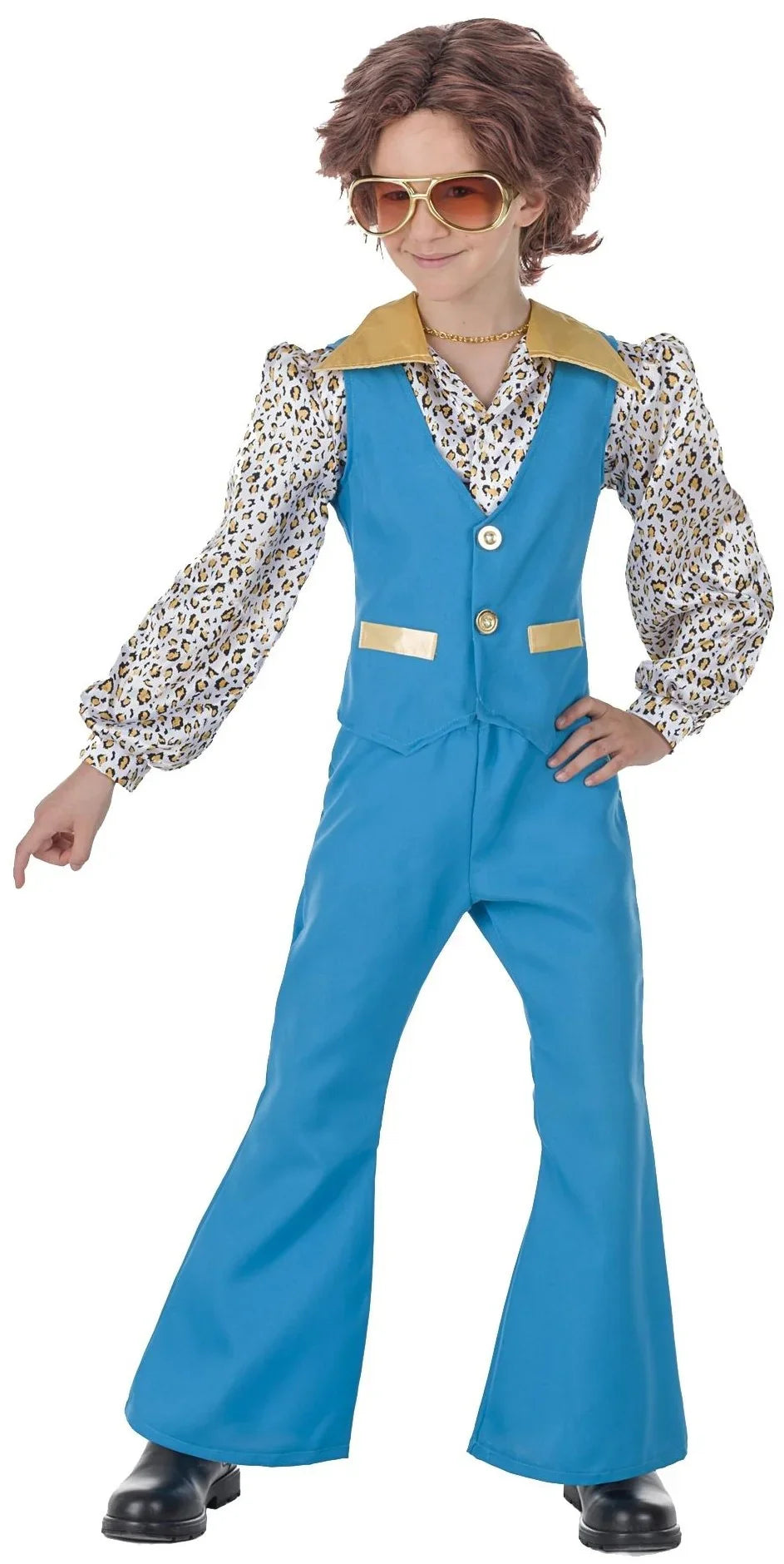 Disfraces para Grupo de Disco Años 70 Azul Discotequeros Disfraces Simon