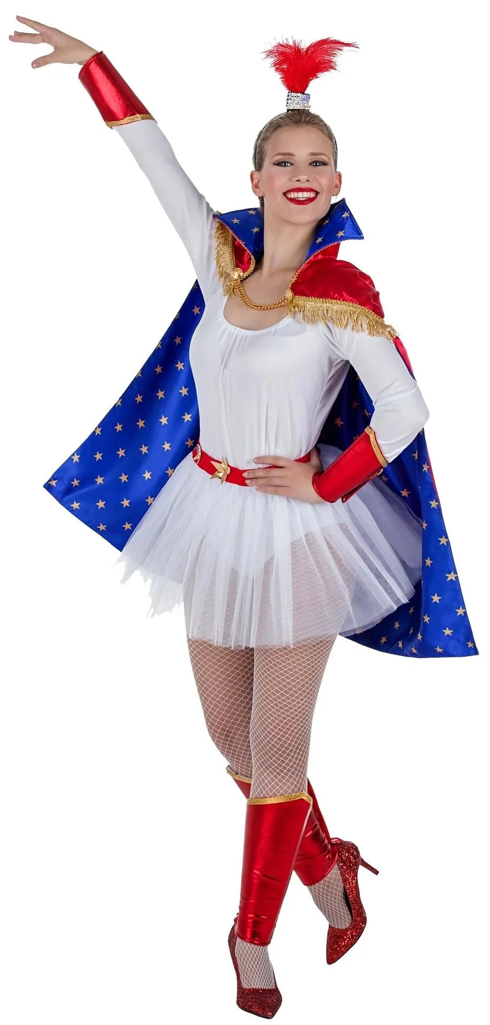 Disfraces en Pareja de Trapecistas con Capa Circo Disfraces Simon