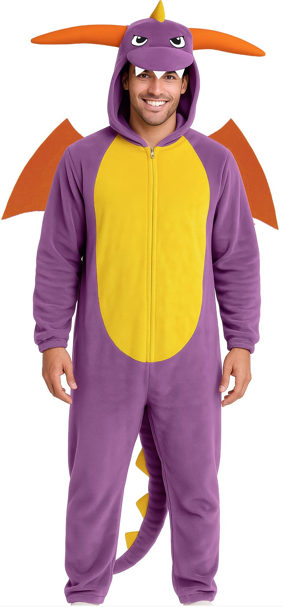 Disfraz de Dragón Morado Unisex