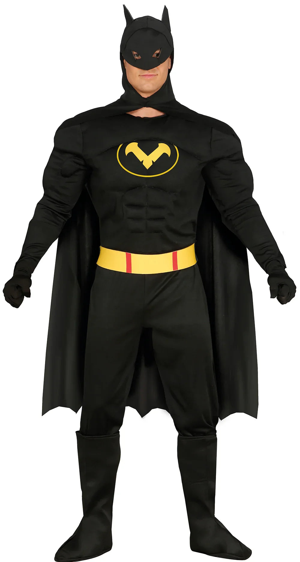 Disfraz de Hombre Murciélago Musculoso para Hombre Batman Guirca S