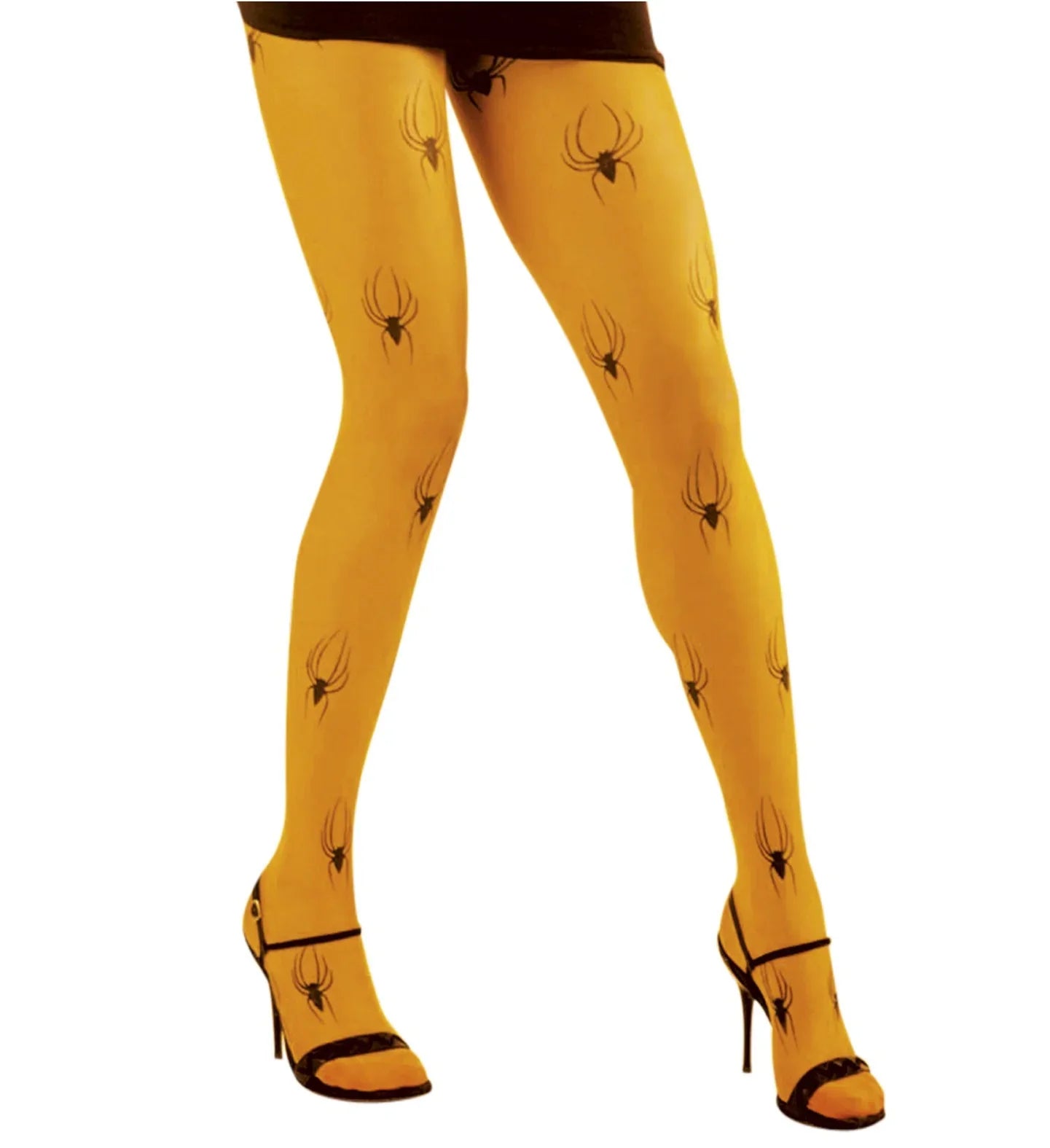 Pantys Fluorescentes con Arañas Medias y Pantys Widmann