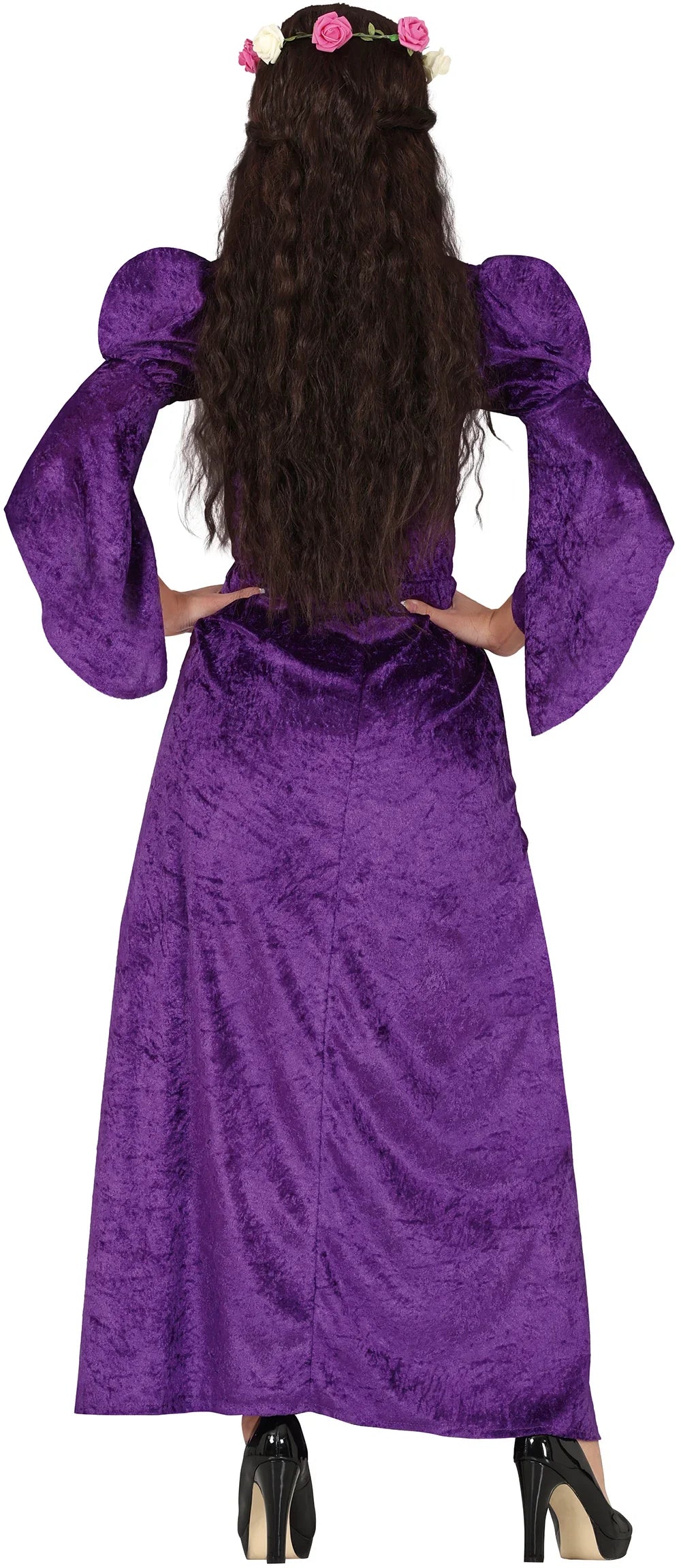 Disfraz de Dama Medieval Morado para Mujer Princesas y Damas Medievales Guirca